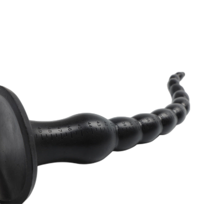 ELITE Liquid Silicone Beaded Anal Snake 20.8 Inch