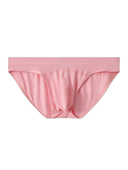 3 Pack Men's Sexy Threaded U-Shaped Briefs