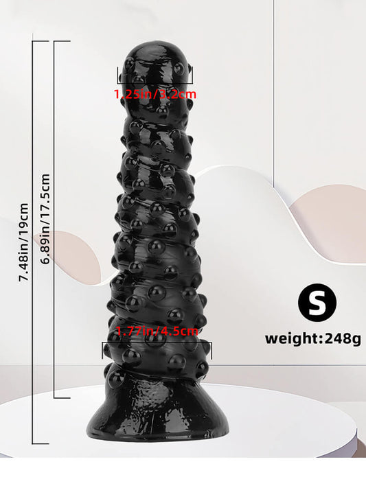 Octopus Beads Silicone Anal Plug With Suction Cup