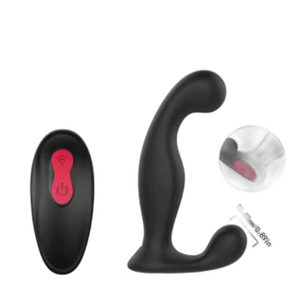 Jelly - Remote Control Prostate Massager - Silicone Anal Vibrator