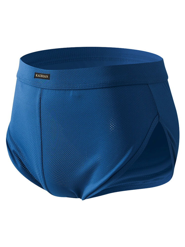 Men's Breathable Quick-Drying Mesh Boxer Briefs