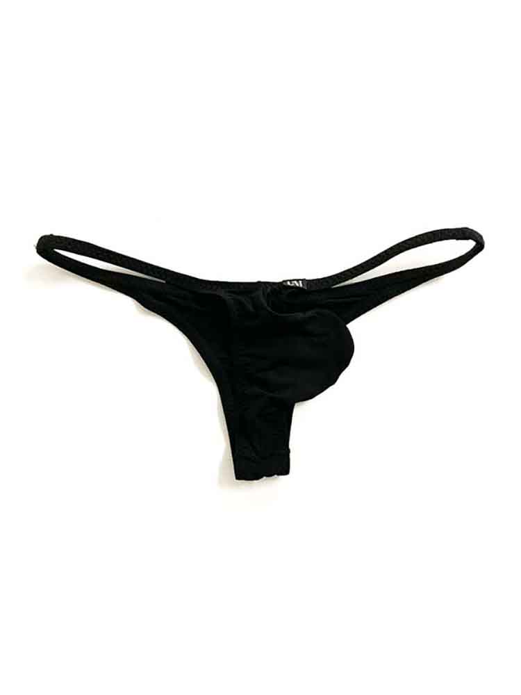 Men's Sexy Half Wrapped Hip Thin Strap Briefs
