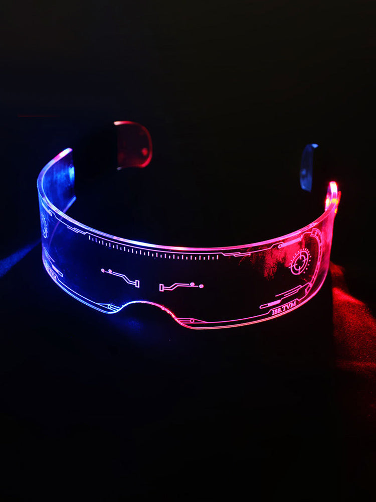 Glowing Led Acrylic Goggles