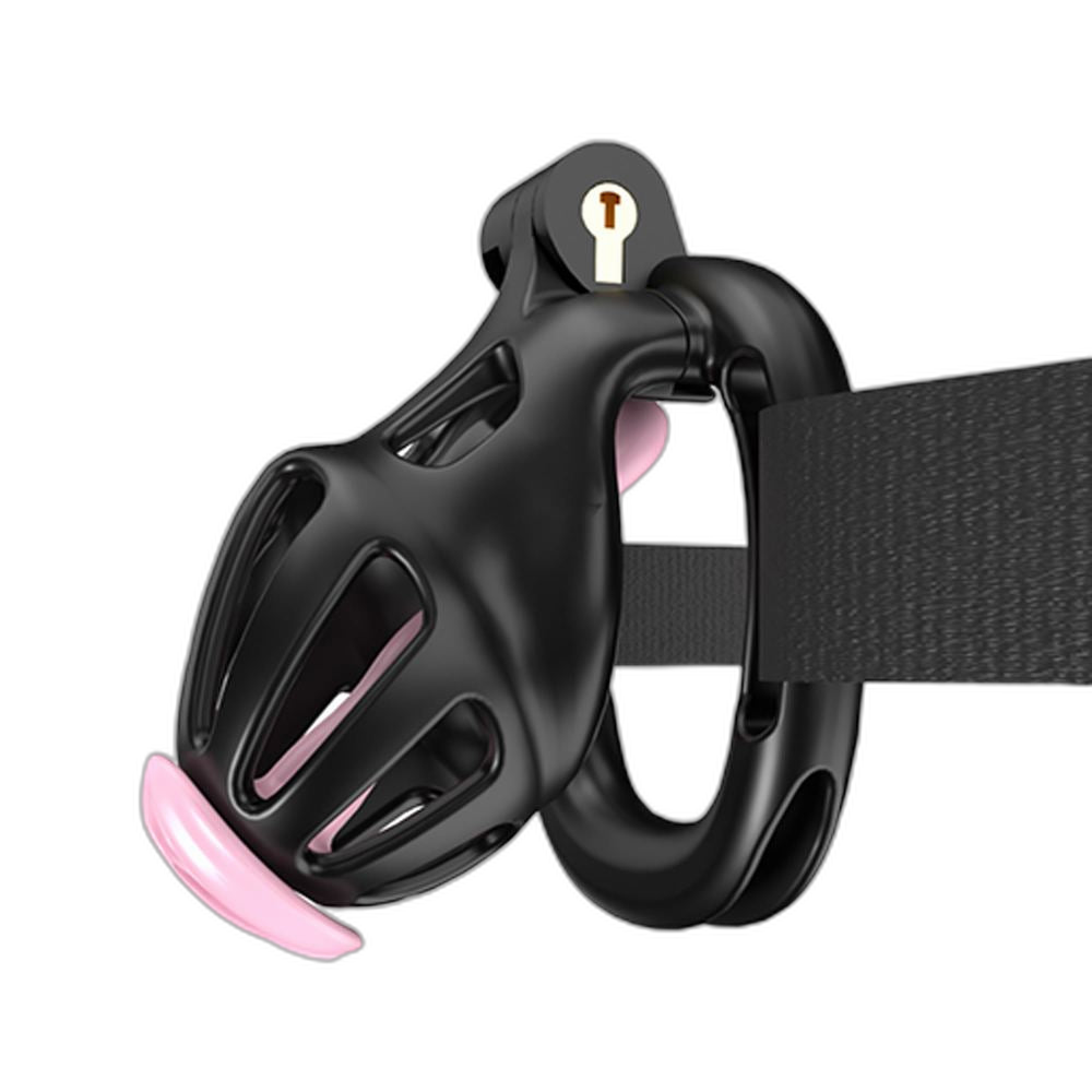 Damian - Chastity Cage With Belt