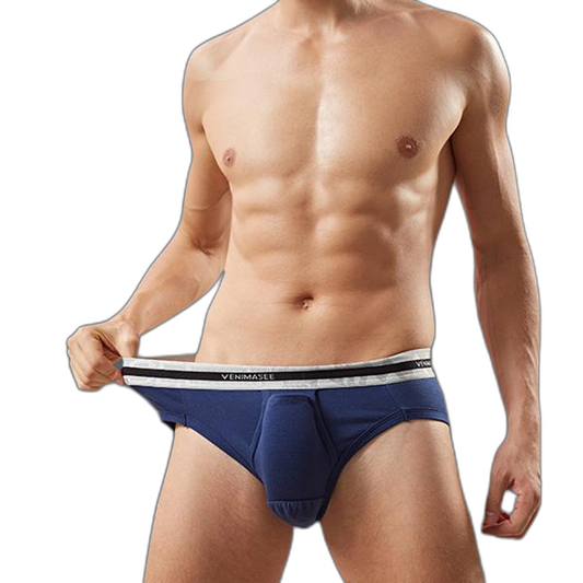 Men's Ball Pouch Separate Cotton Briefs