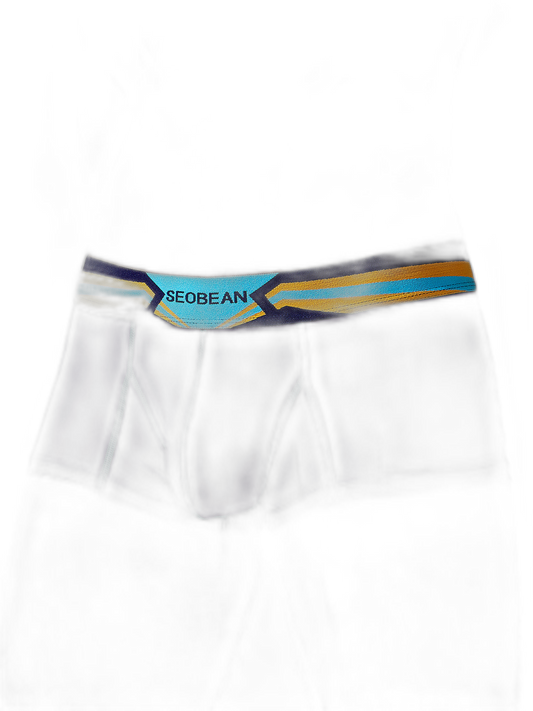 Men's Sport Splicing Lines Trunks