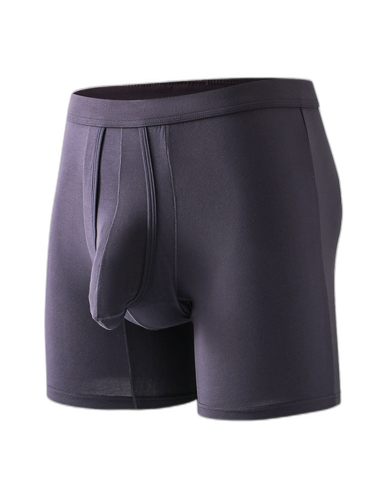 Sexy Separated Ball Pouch Boxer Briefs For Men