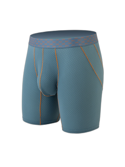 3 Pack Men's Anti-chafing Waffle Boxer Briefs