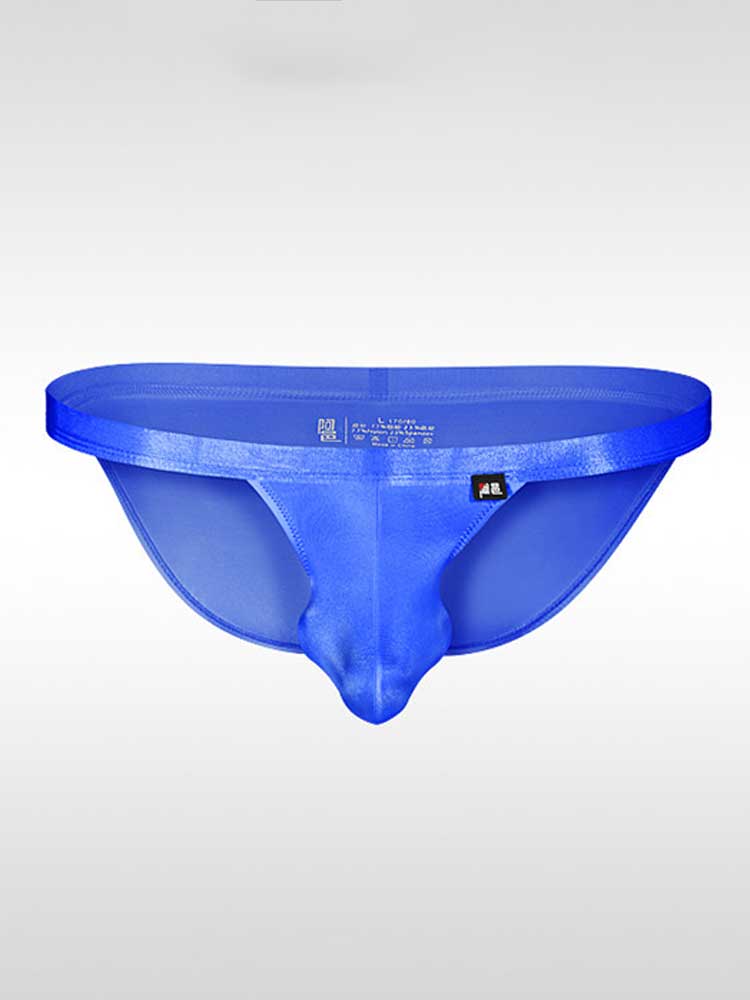 Men's Sexy High-Cut Stretch Low-Rise Ice Silk Briefs