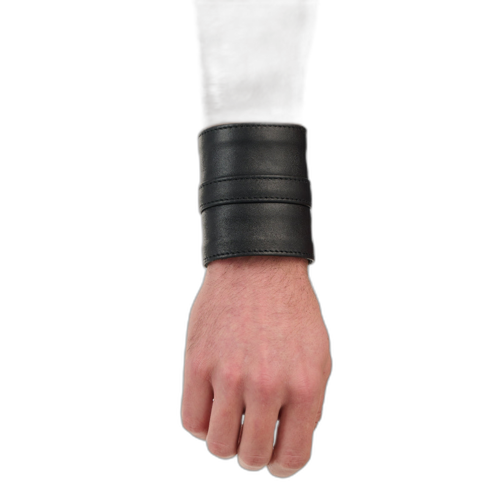 Prowler RED Leather Wrist Wallet Black