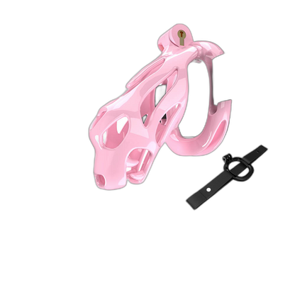 Guard Dog - Male Chastity Cage with Belt
