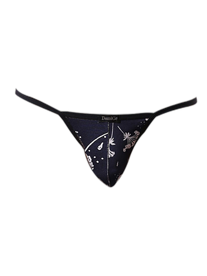 3 Pack Men's Low-Rise Sexy Lightweight & Airy Sporty Cut Anti-Chafing Strings