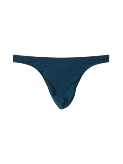 3 Pack Men's Low-Rise Performance Thong - Breathable Mesh & Smooth Fabric
