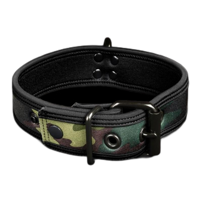 Mr S Leather NEO Puppy Collar Camo