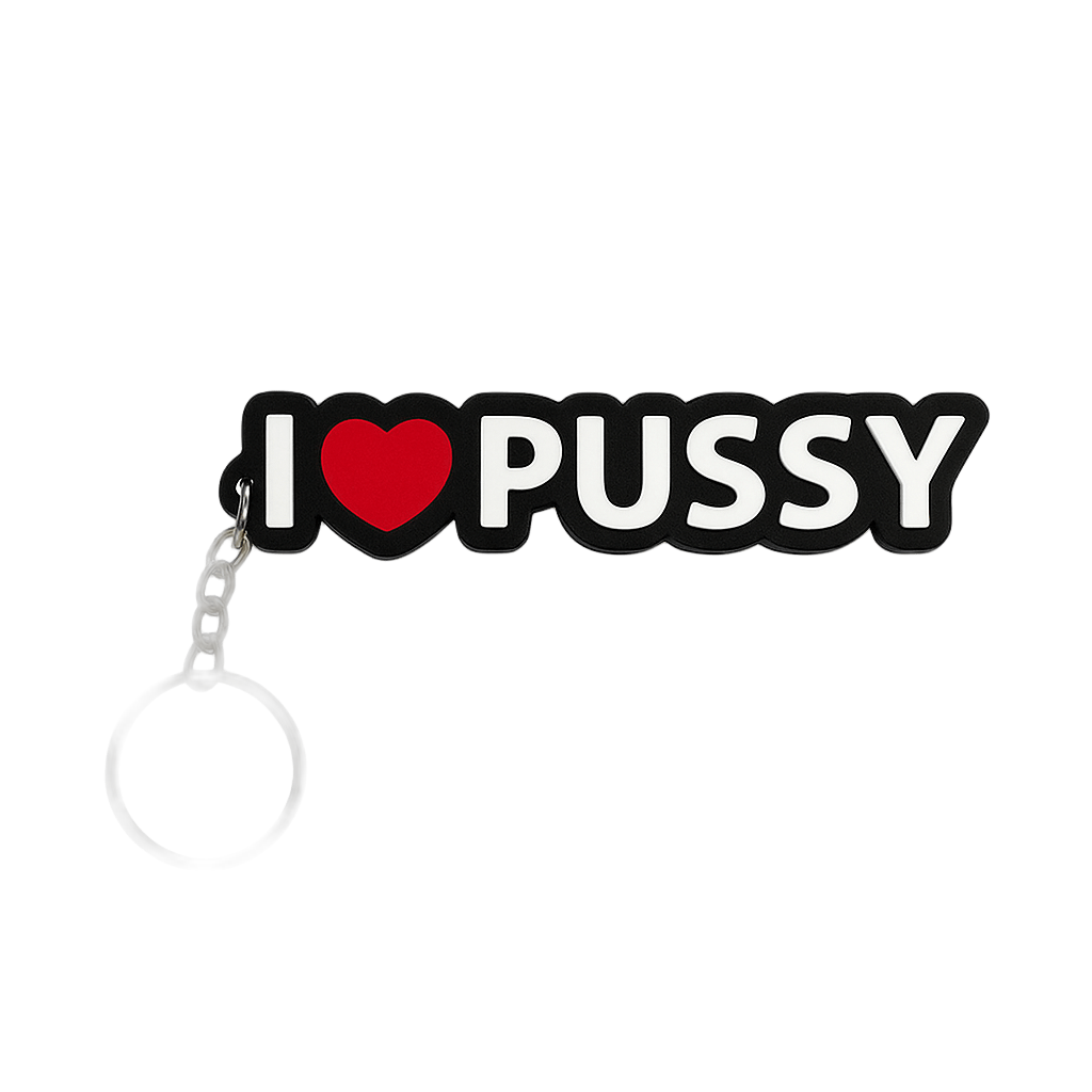 I love pussy Keychain