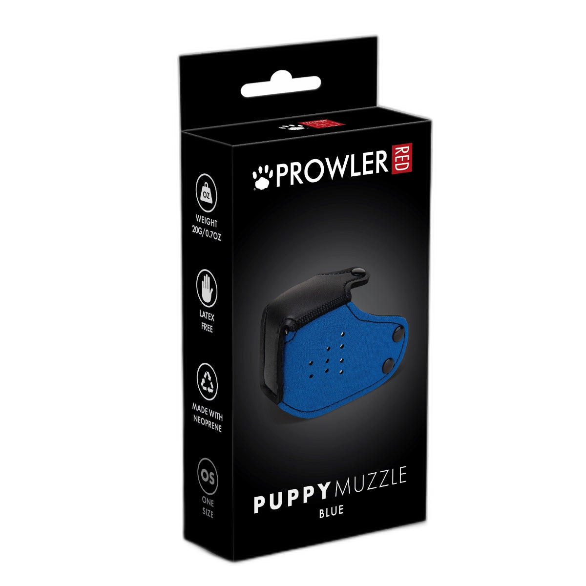 Prowler RED Puppy Muzzle Blue