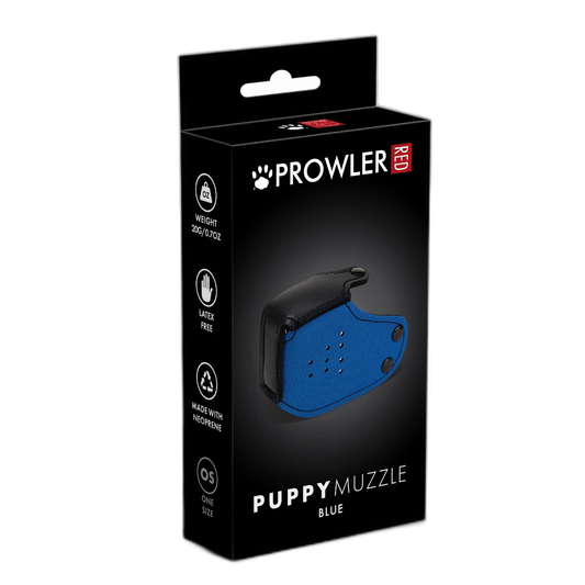 Prowler RED Puppy Muzzle Blue