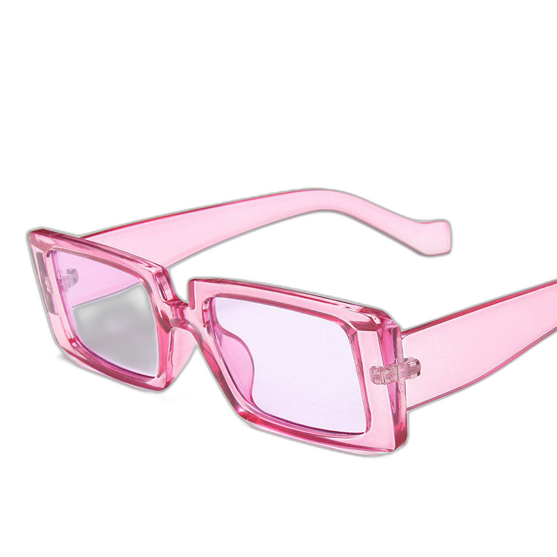Retro Rectangle Frame Sunglasses