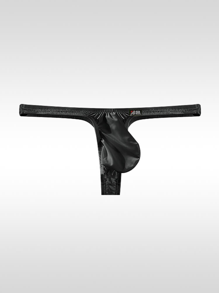 Men's Solid Color Sexy U-Convex Pouch Thong