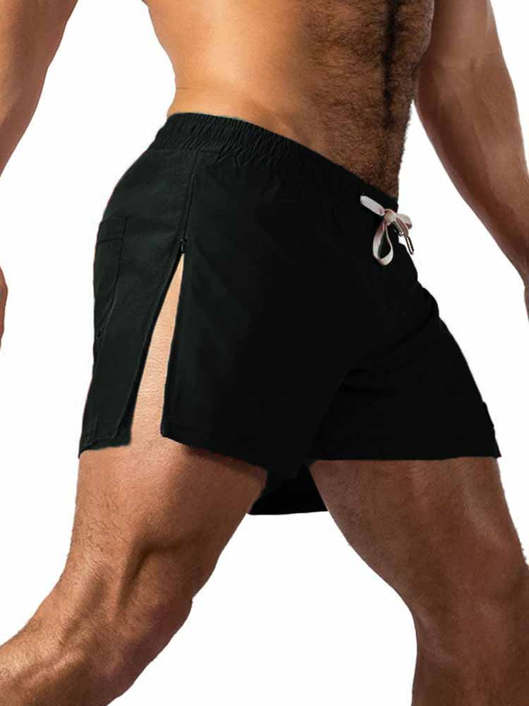 Men's Casual Ice Silk Quick-drying Sport Shorts 