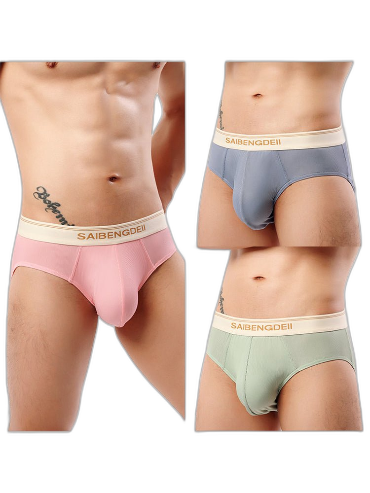 Men's Threaded Fabric U-Raised Low Rise Trunks