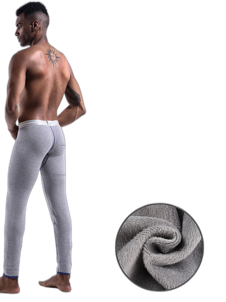 Men's Thick Soft Fleece Lined Thermal Underwear