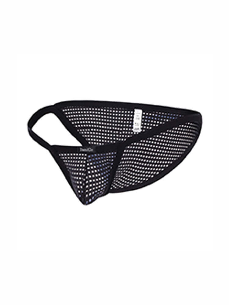 Men's Breathable Mesh Thin Strap Briefs