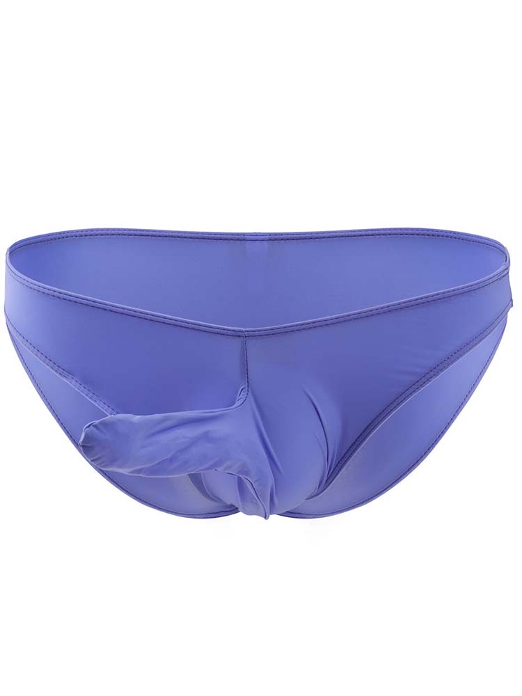 Men's Low-Rise Ice Silk Elephant Nose Briefs