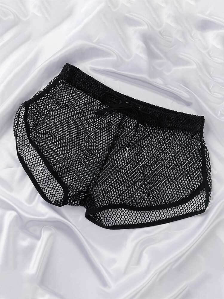 Men's Breathable Mesh Quick-Drying Casual T-Shirt Shorts