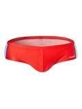 Men's Sexy Color-Block Low-Rise Swim Briefs