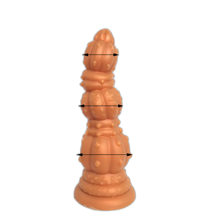 Flame - Knot Dildo - Extreme Dildo - Giant Dildo - 3 Sizes