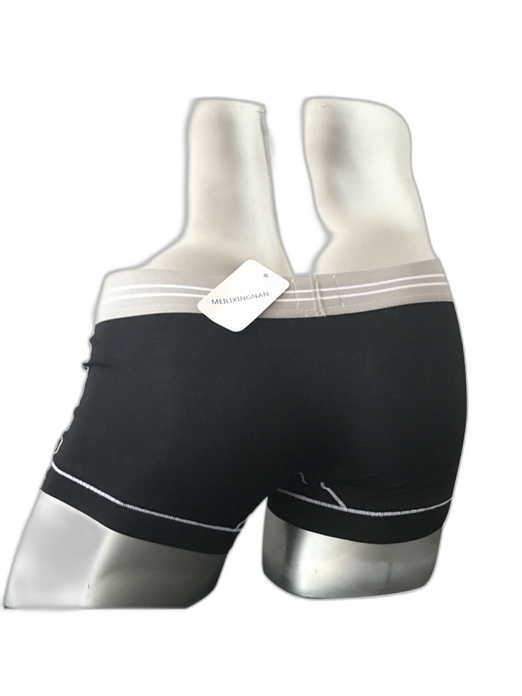 2 Pack Men's Detachable Pouch Breathable Boxer Briefs