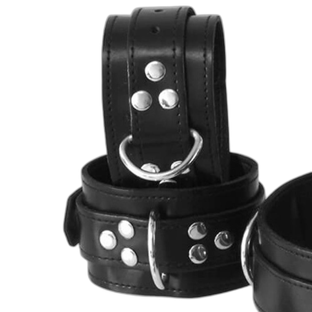 ruff GEAR Leather 3 Piece Bondage Set