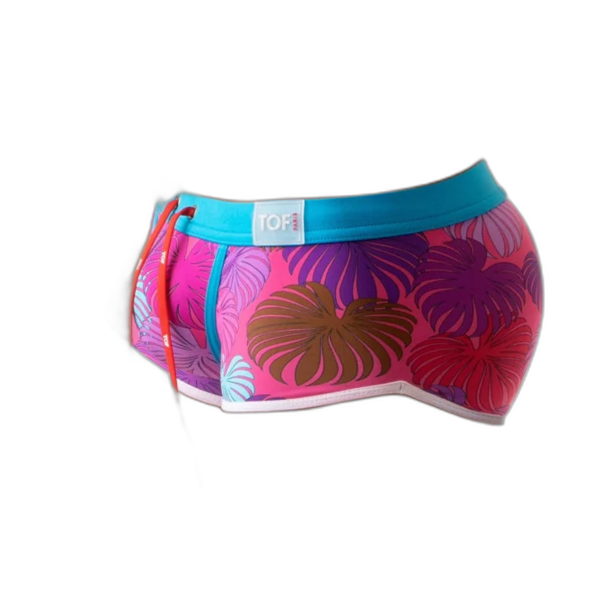 TOF Paris Floral Swim Trunks Pink