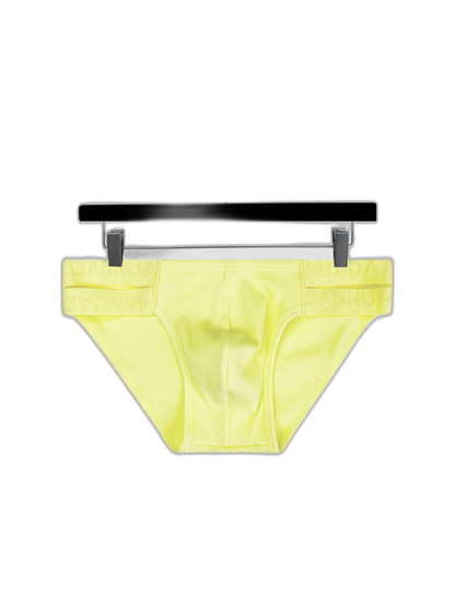 Pure Cotton Dual Waistband Sexy Sporty U-Pouch Men's Bikini
