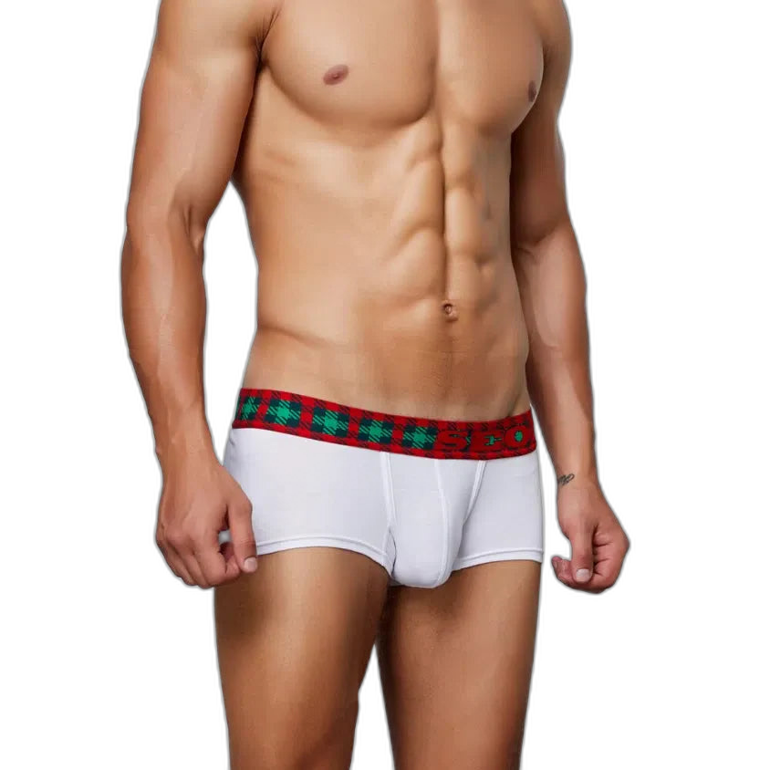 Festive Christmas Tartan Boxer Briefs