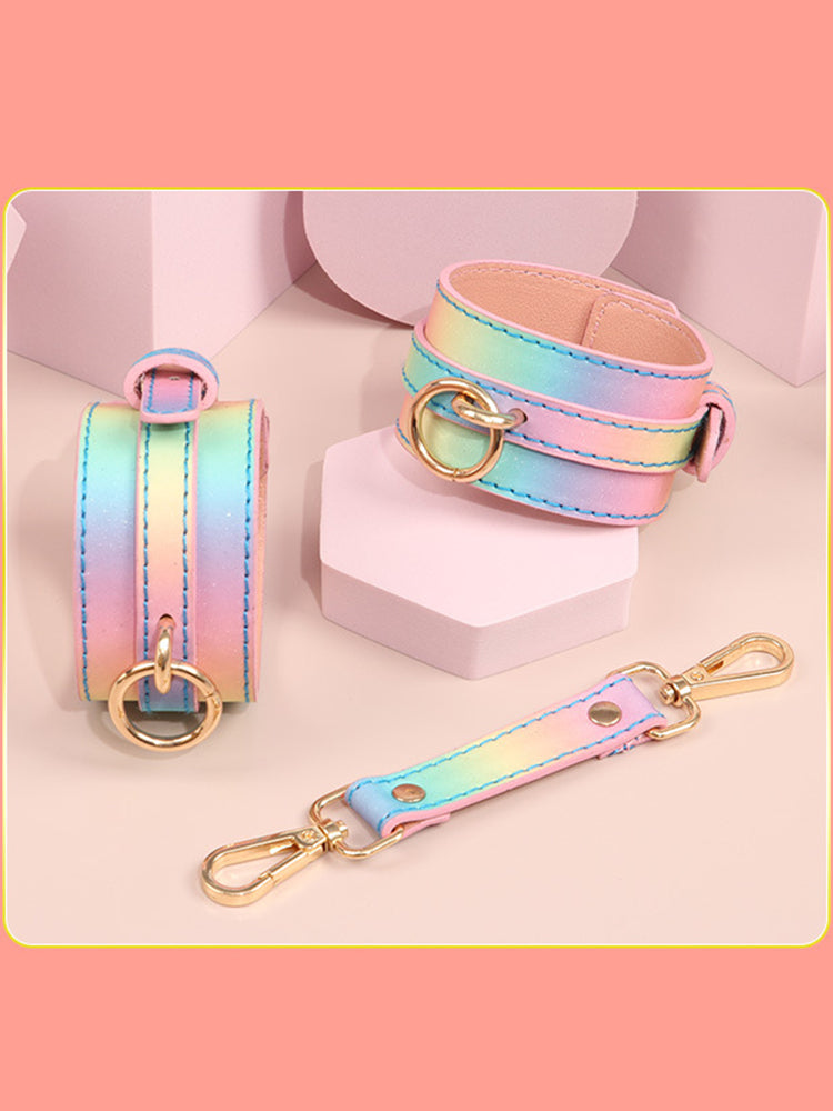 Rainbow Bondage 8-piece Erotic Set