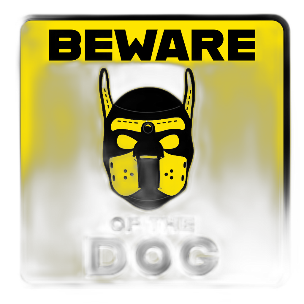 BEWARE OF THE DOG Coasters