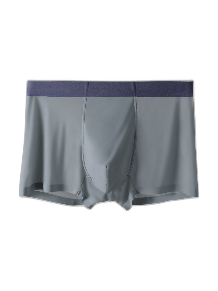 3 Pack Trackless Summer Ultra Thin Pouch Men's Trunks