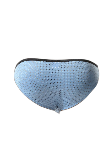 Men's Low-rise Mesh U-shaped Convex Pocket Sports Briefs