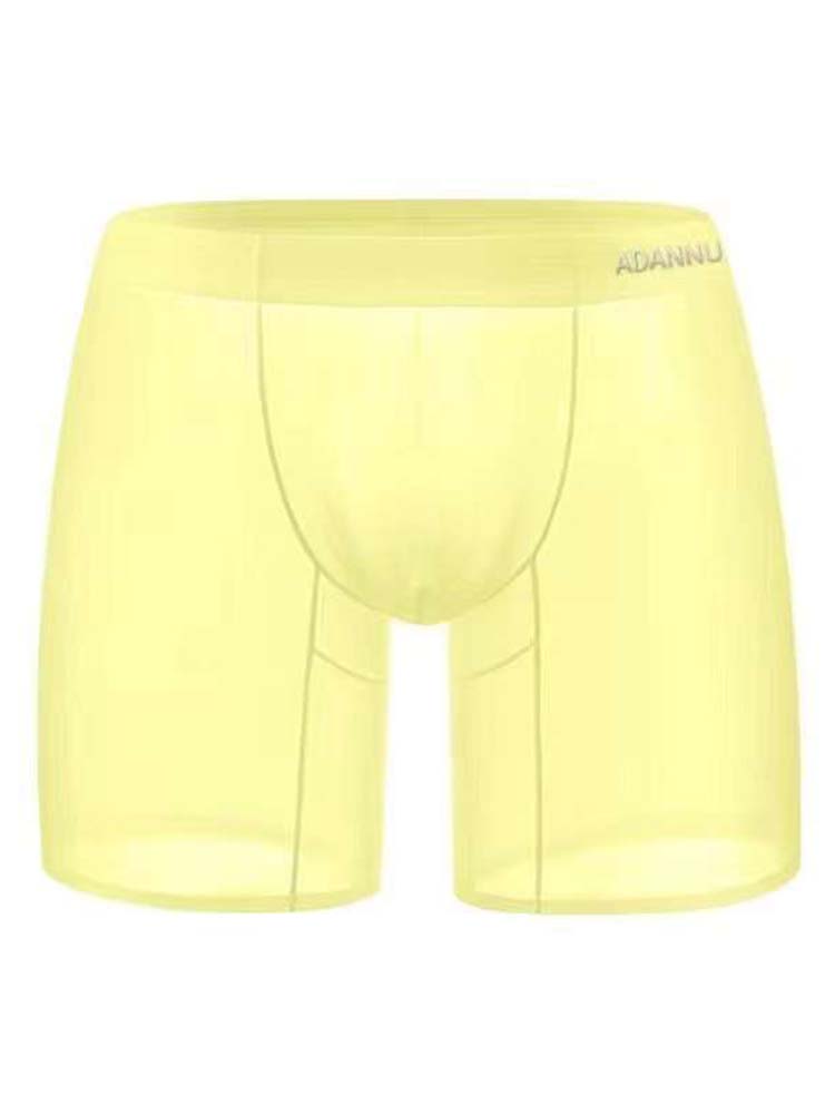 Men's Mesh See Through Low Rise Trunks