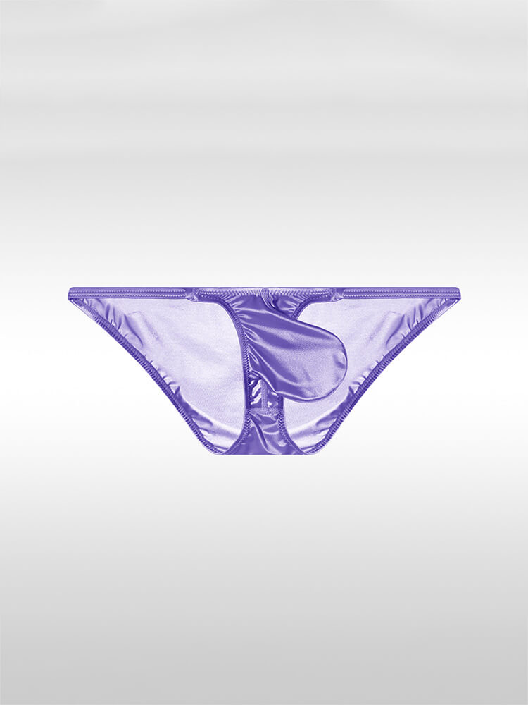 Men's Sexy Low-Rise Ultra-Thin Large Pouch Briefs
