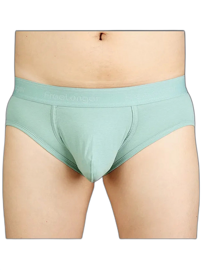 FreeLonger Men’s Microfibre Cotton Big Pouch Trunks