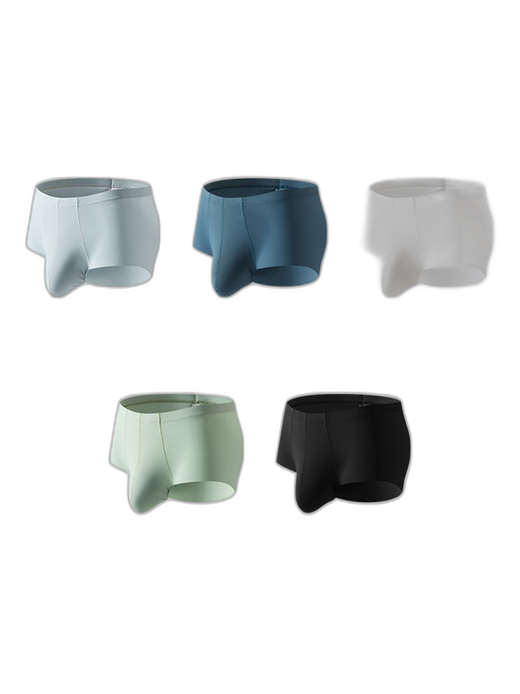 3 Pack Men's Cooling Seamless Trunks
