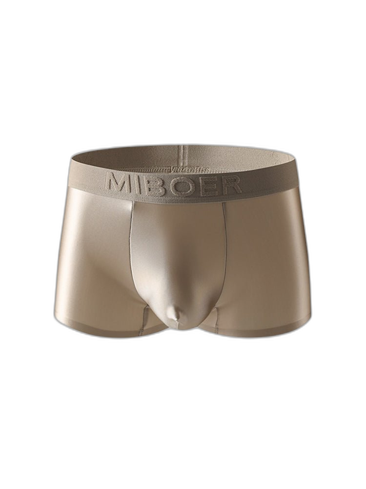 2 Pack Men's Premium Ice Silk Ultra-Soft Lightweight & Airy Trunks