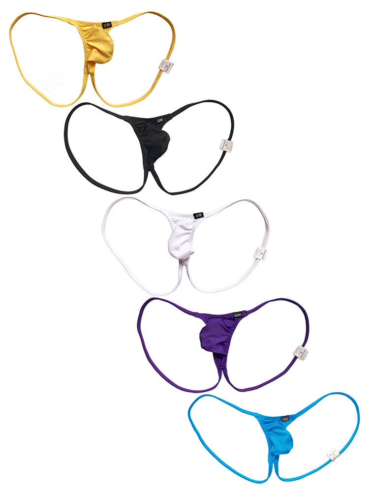 Men's Sexy Smooth Nylon Thong Underwear