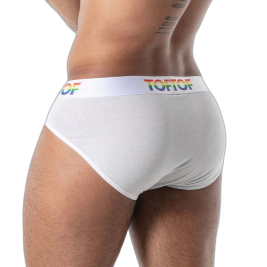 TOF Paris Joyful Pride Brief White