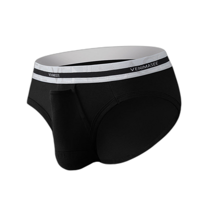 Men's Cotton Ball Pouch Separate Briefs