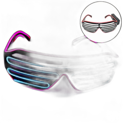 Neon Tube Glasses