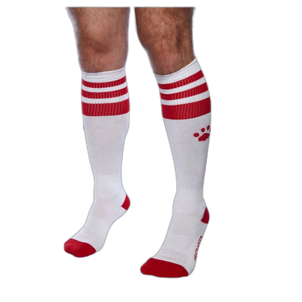 Prowler RED Football Socks White & Red